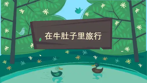 10 在牛肚子里旅行 课件 第二课时(共23张PPT)