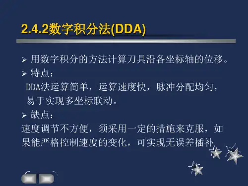 第八讲DDA直线插补