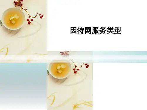 因特网服务类型