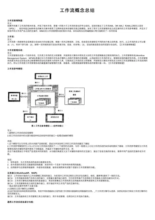 工作流概念总结