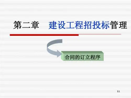 建设工程招投标管理