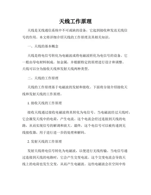 天线工作原理
