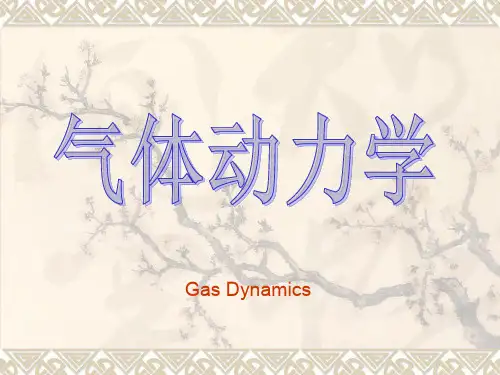 第一章基础知识气体动力学ppt课件