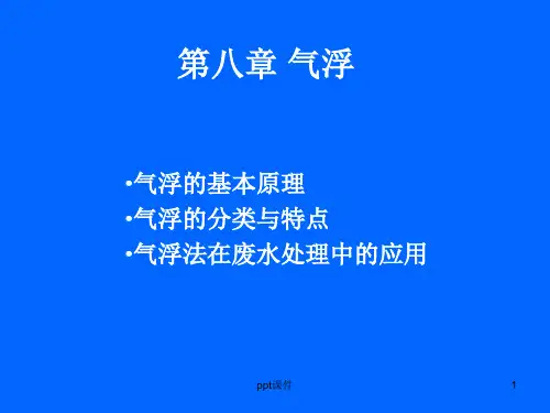 气浮的基本原理  ppt课件