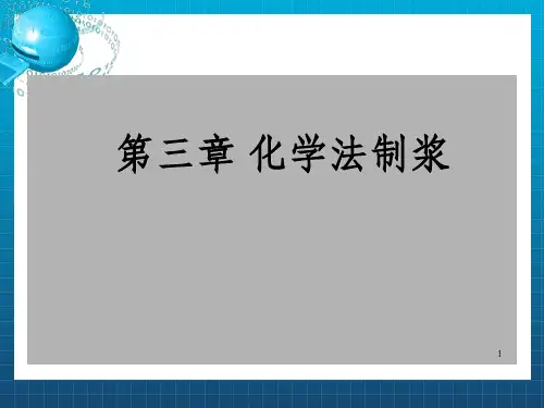 《化学法制浆》PPT课件_OK