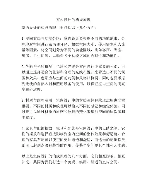 室内设计的构成原理