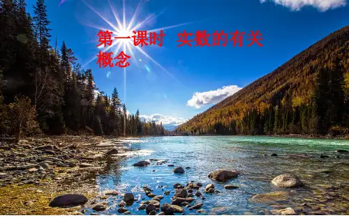 人教板中考数学 第一轮复习   实数(共17张PPT)