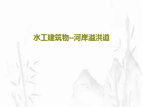 水工建筑物--河岸溢洪道共38页