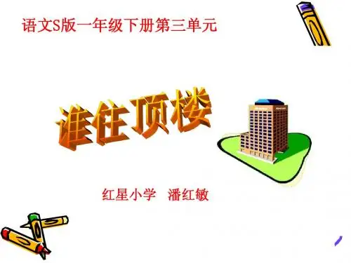 最新《谁住顶楼》课件