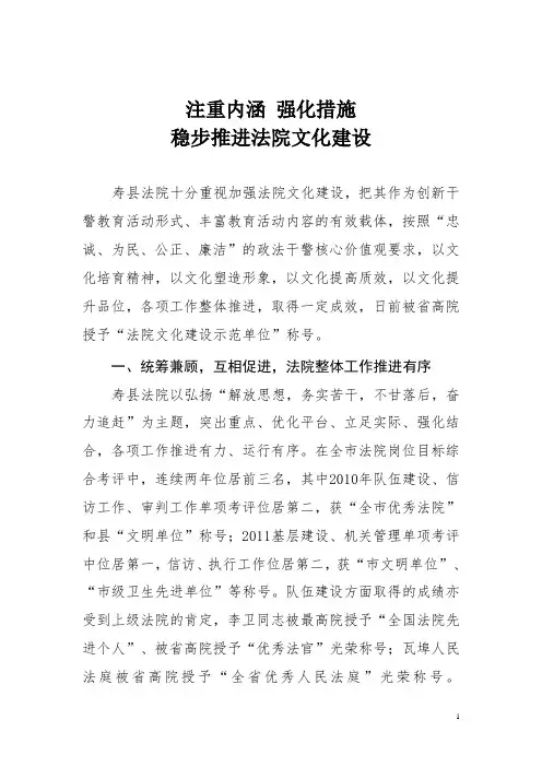 文化建设综述