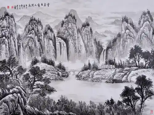 [最新版本]部编版语文九年级[下册]《山水画的意境》精品课件(共39张)