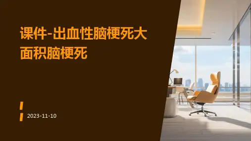 课件出血性脑梗死大面积脑梗死
