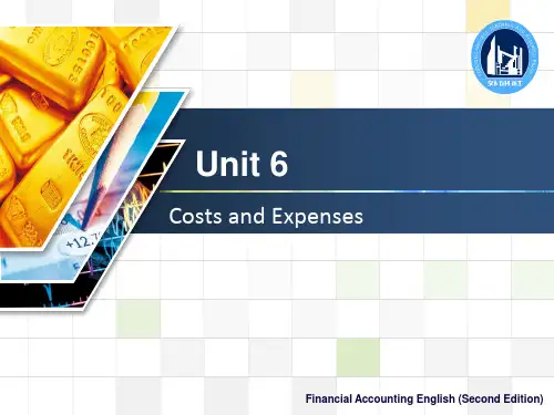 财务会计英语 unit 6