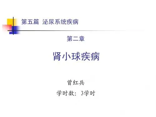 第二章 肾小球疾病