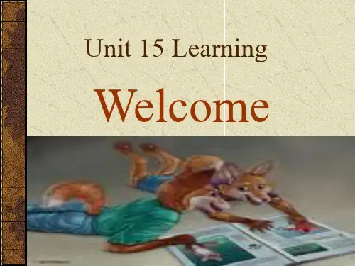 高中英语Unit 15 warming up课件 北师大版 必修5