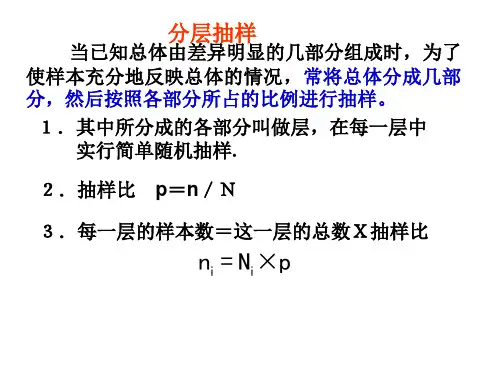 高一数学分层抽样(201908)