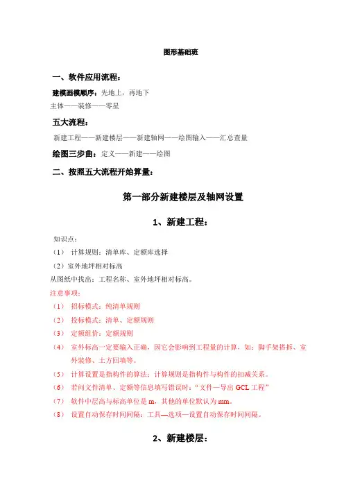 广联达土建算量GCL