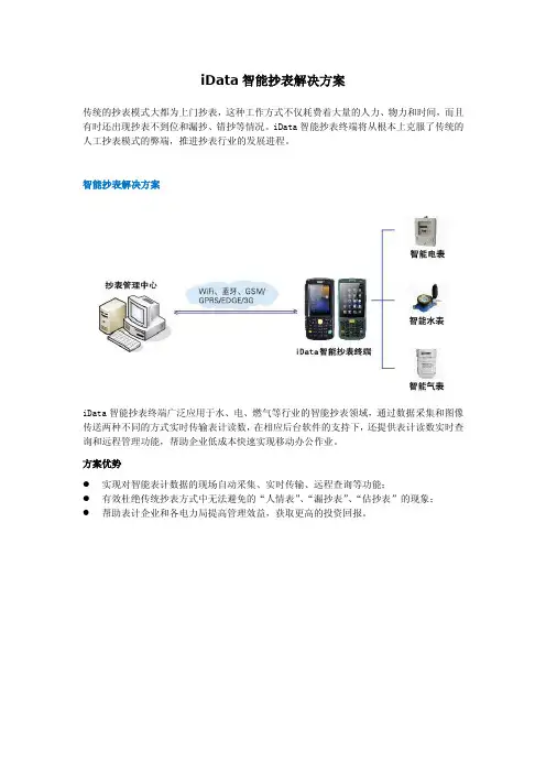 iData智能抄表解决方案