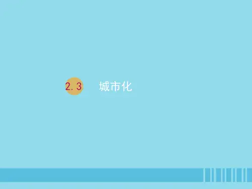2021学年高中地理第二章城市与城市化2.3城市化课件新人教版必修2