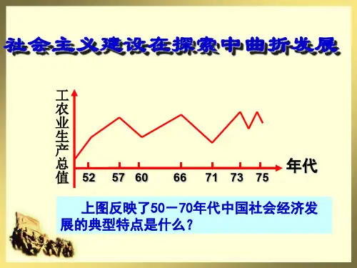 社会主义建设在探索中曲折发展概述(PPT 33页)