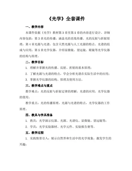 《光学》全套课件
