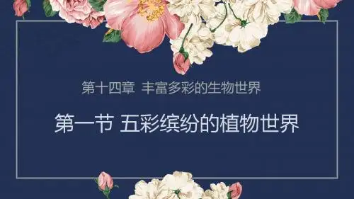 五彩缤纷的植物世界1
