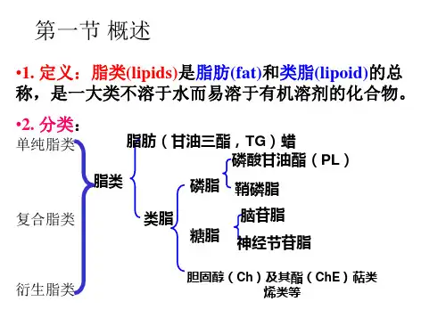 第二章 脂类