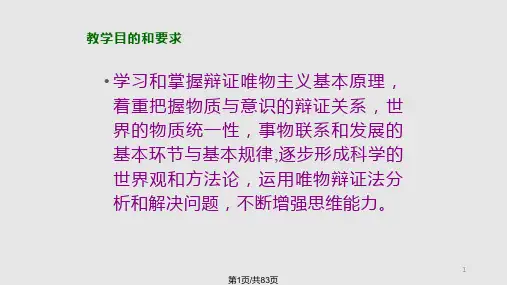 2018版马原第1章PPT课件