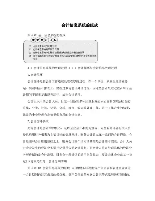 会计信息系统的组成