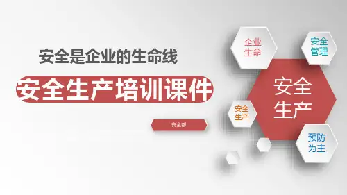 企业安全生产培训课件(完整通用版)