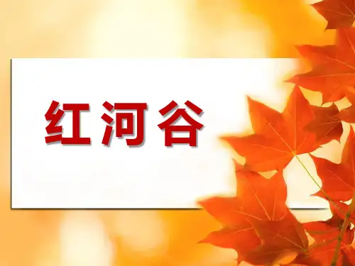 《红河谷》PPT课件5