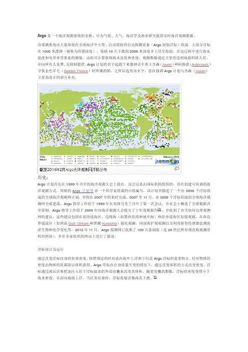 ARGO浮标