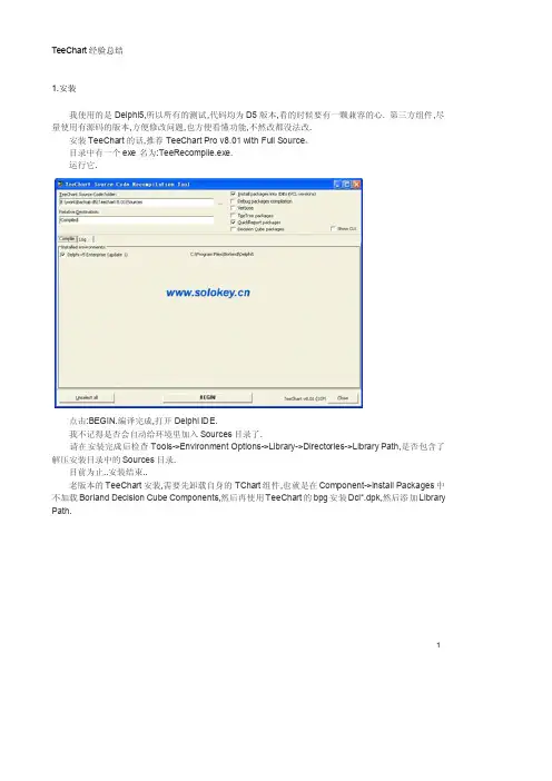 TeeChart经验总结