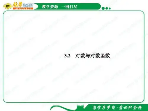 数学：3.2.1《对数及其运算》课件(新人教B版必修1)