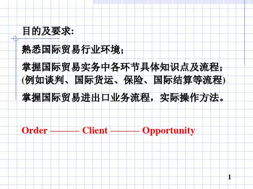 13国际贸易实务课件1——贸易术语