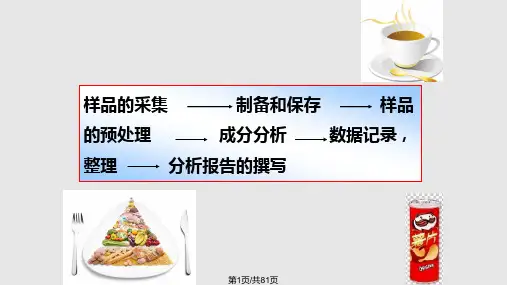 食品样品的采集与处理PPT课件