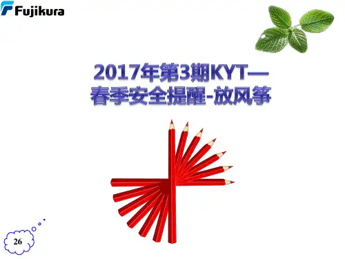春季游玩安全提醒-放风筝