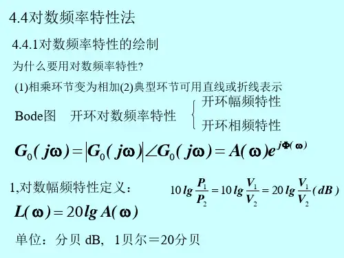 对数频率特性法
