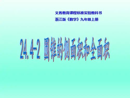 24.4-2圆锥的侧面积和全面积.ppt