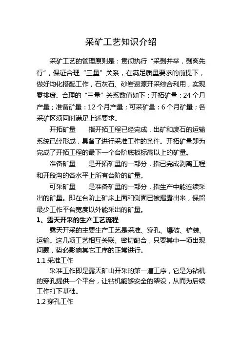 采矿工艺