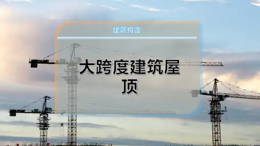 大跨度建筑屋顶