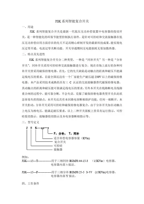 JSK-15系列智能复合开关