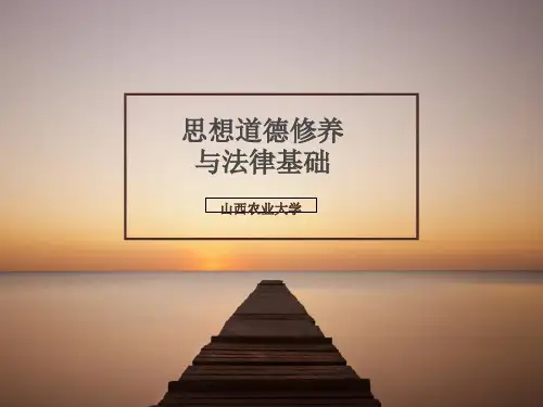 2015版最新思想道德修养与法律基础