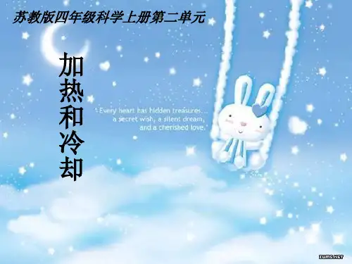 四年级上册科学课件-2.3 加热和冷却 苏教版 