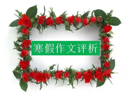寒假作文