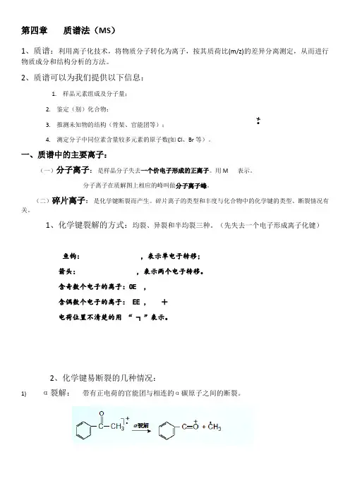 质谱法