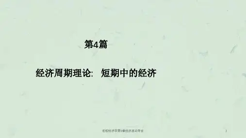 宏观经济学第9章经济波动导言课件