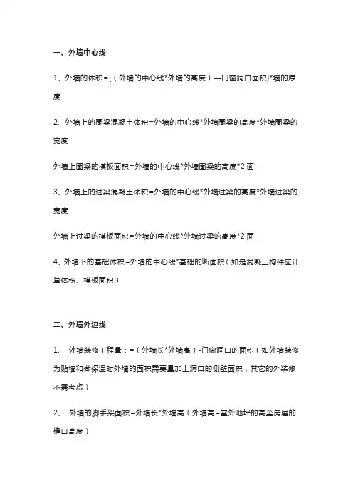 装修工程预算的20项手算技巧