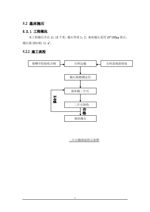 抛石基床施工方案