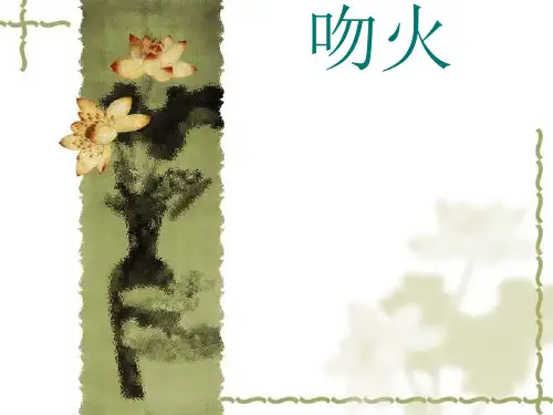 吻火ppt (1)